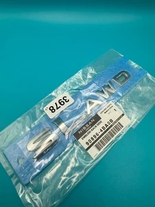 OEM 2014 - 2020 Nissan Rogue SL AWD Rear Emblem Badge Liftgate Logo 90896-4BA0B - Picture 1 of 5