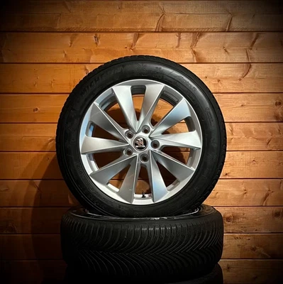 Skoda Superb IV B9 3Y Mintaka 17 Zoll Felgen Winterreifen Winterräder 3P0601025B - Bild 1 von 4