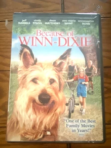 BECAUSE OF WINN - DIXIE, DVD, JEFF DANIELS / CICELY TYSON / DAVE MATTHEWS - Picture 1 of 1