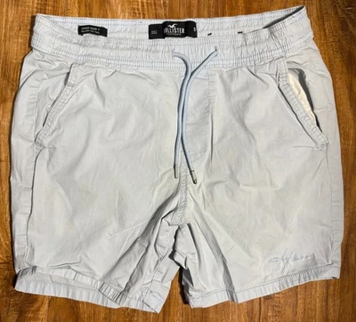 Pantalón Corto Hollister Para Mujer Azul Ligero Caqui Epic Flex Talla Pequeña 7 Pulgadas Foto 1 de 4