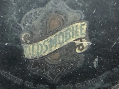 Medidor de temperatura del radiador OLDSMOBILE VINTAGE BOYCE MOTO AÑOS 20 con tapa Foto 1 de 4