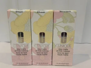 Clinique Stay-matte ölfreies Make-up (wählen Sie Ihren Farbton) 1FLoz/30ml - Bild 1 von 6