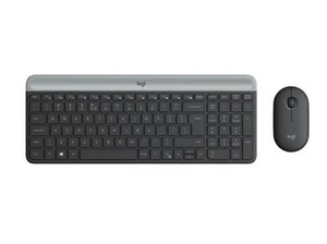 Logitech Mk470 Slim Usb Qwerty English Keyboard And 1000 Dpi Optical Mouse Graph - Picture 1 of 1