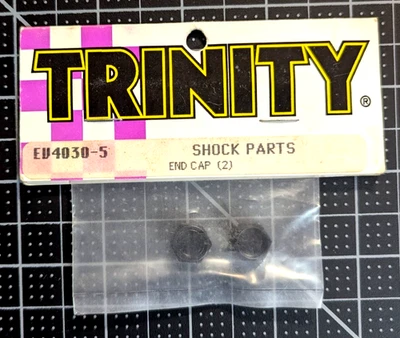EV4030-5	Trinity EV10 Shock End Caps (2) - Rare - Image 1 of 2