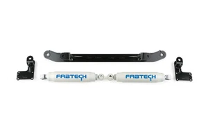 Fabtech FTS21044BK Dual Steering Stabilizer for 2007–2013 Chevy Silverado 1500 - Picture 1 of 6