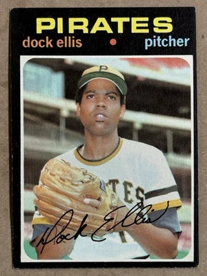 Dock Ellis 1971 Topps #2 Pittsburg Pirates - Image 1 of 4