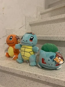 knuffel Pokemon , Charmender , Bulbasaur en Squirtle NIEUW ! 16€/ Each - Photo 1/3