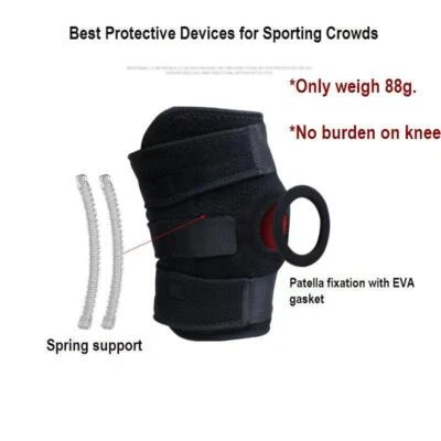 Knee Brace Kneepad Compression Support Sport Joint protect Patella Stabilizer - Image 1 of 4