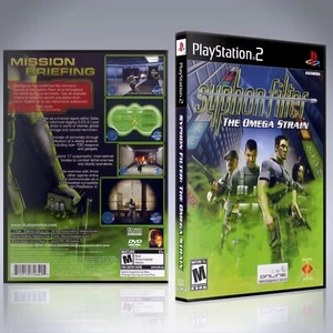 PS2 - NO GAME - Syphon Filter - The Omega Strain - Picture 1 of 2