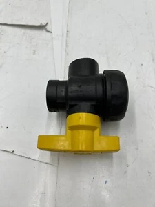 TT 3 Way Ball Valve PN16 2 Nut Insert 1" NPT 1 Threaded Port Heavy Duty - Picture 1 of 10