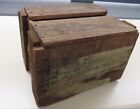 WWII Harley-Davidson 36 Piston Sets for 45 Unopened wooden crate +.020 O/S NOS