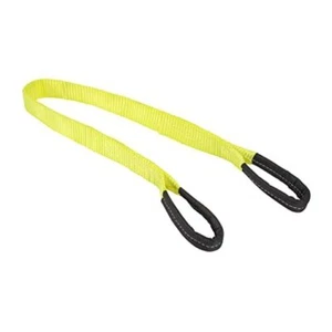 2”x4’ Nylon Webbing Lifting Sling, Yellow (1pk) – 3,200lbs Vertical 4' 3200 lb - Picture 1 of 2