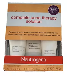 Neutrogena Advanced Solutions Complete Acne Therapy System Kit Exp. 2/2022 - Picture 1 of 3