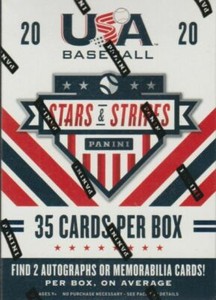 2020 Stars & Stripes USA Baseball Retail Foil Base U-Pick - Complete Your Set