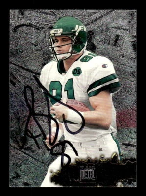 1996 Fleer Metal #84 Kyle Brady HAND SIGNED AUTO - Image 1 of 2