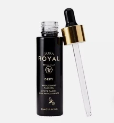 Jafra Royal Jelly Defy Antioxidant Face Oil w/Bakuchiol Hydrates/Firms New - Image 1 of 3