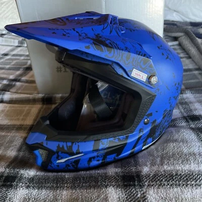 *全新带盒* HJC CL-XY II 爬行头盔青少年儿童越野越野越野自行车 DOT S-XL — 第 1/4 张图片