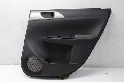 Cubierta de tarjeta de panel de puerta trasera derecha Subaru WRX STI 2008-2014 pasajero derecho 08-14 Foto 1 de 4