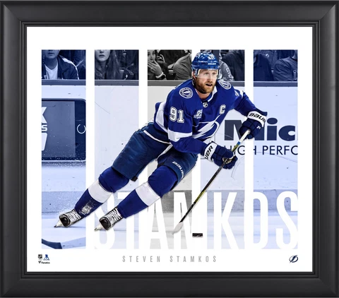 Steven Stamkos Tampa Bay Lightning Framed 15x17 Player Panel Collage Cover