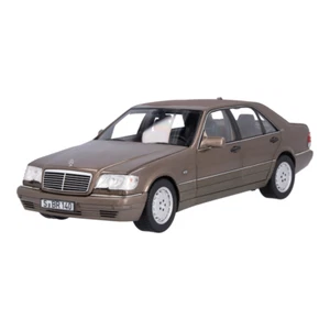 Mercedes Benz V 140-S Class S 600 V12 Limousine Long Impala Brown 1:18 New - Picture 1 of 4