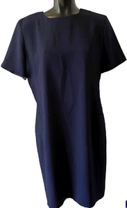 Vestido de Trabajo Corporativo Pequeño Talla 6 -IMAGEWEAR Hasta la Rodilla, AZUL MARINO Oficina/Casual - Imagen 1 de 6
