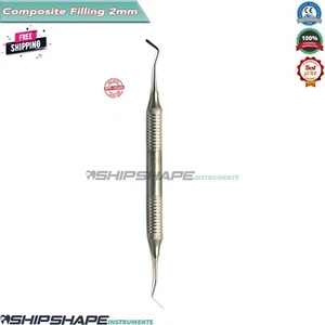 PFI 1 Amalgam Plastic Filling Double Ended Dental Instrument Restorative Spatula - Picture 1 of 9
