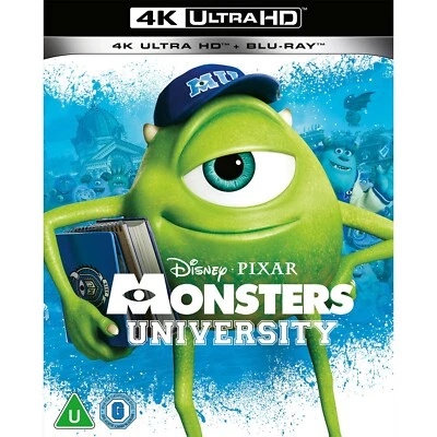 Monsters University [U] (2 Disc) 4K UHD + Blu Ray DISNEY PIXAR NEW & SEALED - Image 1 of 3