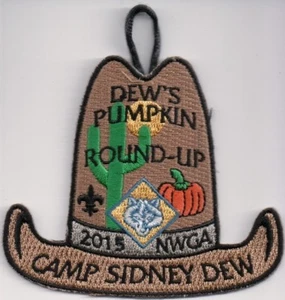 Parche Boy Scout Camp Sidney Dew, noroeste de Georgia, evento de calabaza 2015, como nuevo - Imagen 1 de 1