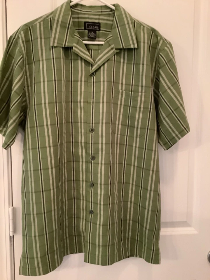 Cezani 男式正装衬衫 M — 第 1/2 张图片