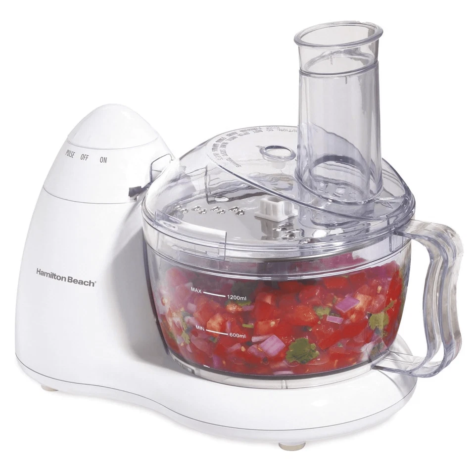 Hamilton Beach 70450 8C 300 W Food Processor - White