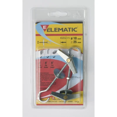 2 pz tasselli ETAF Elematic ancore OA 4x14 mm tassello ad ancora - Immagine 1 di 2