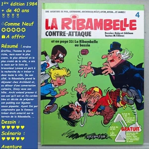BD Ribambelle, 6, Contre-Attaque, Roba Jidéhem, Tillieux, Dupuis, EO, 1984, EN - Photo 1/13
