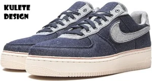 Nike Air Force 1 Low 3x1 Denim Raw Indigo (905345-402) - Imagen 1 de 3