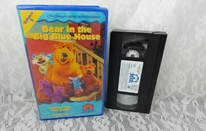 Bear In The Big Blue House VHS Video Tape Jim Henson Dancin the Day Away Vol 3 - Picture 1 of 5