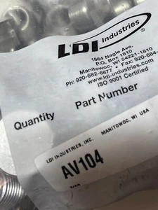 Qty 11 New LDI i Industries AV104 Protected Vent 1/2,Height 1.31 LOT - Picture 1 of 3