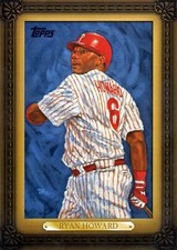 2008 Topps Dick Perez #WMDP3 Ryan Howard Philadelphia Phillies