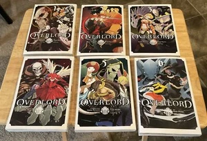 Overlord Vol. 1-6 Kugane Maruyama Manga Taschenbücher Erstpressungen Englisch - Bild 1 von 3