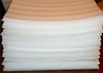 25 Pack of Mighty Gadget 12" X 12" X 1/4" Thick Cushioning Foam Wrap Sheets - Image 1 of 2