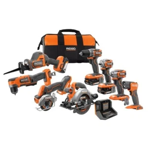RIDGID CANADA 18V Brushless Sub-Compact Cordless 8-Tool Kit - Picture 1 of 16