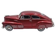 Motor Max 1948 Chevrolet Aerosedan Fleetline Red Scale Model Die Cast 1:24