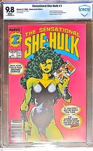The Sensational She-Hulk #1 CBCS 9.8 (Marvel Comics Mai 1989) John Byrne - Bild 1 von 1