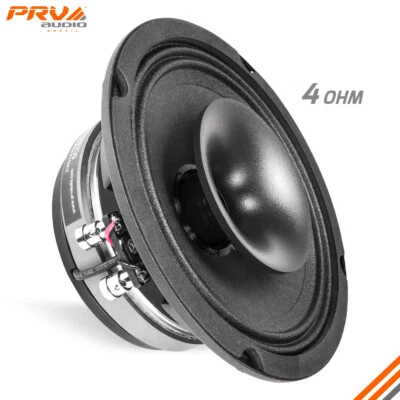 PRV 6.5" 2-Way Coaxial Full Range Speaker 380W 4 Ohm 6CX380-4 SLIM Pro Audio - Image 1 of 4