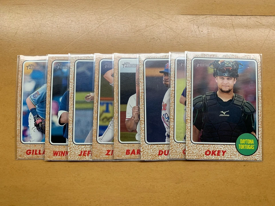 2017 TOPPS HERITAGE FIRST NAME OMISSION -- PICK ANY YOU WANT -- FREE/FAST SHIP - Image 1 of 1