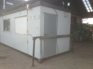 Bürocontainer - Wohncontainer - Bauwagen - komplett eingerichtet - 6 Meter Lang - Bild 1 von 18