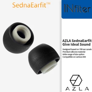 Korea AZLA Sednaearfit Ear Tips for Sennheiser Beyerdynamic Silicone Earbuds Tip