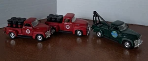 lot of 3 road champs pickups Chevrolet Ford Texaco diecast - Picture 1 of 13