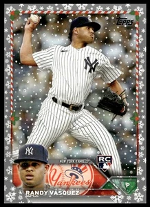 2023 Topps Holiday #H39 Randy Vásquez Metallic New York Yankees - Picture 1 of 2