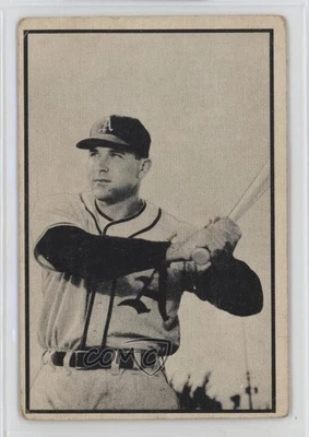 1953 Bowman Black and White Eddie Robinson #20 - Image 1 of 2