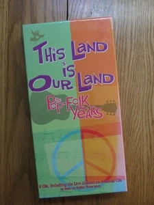 "This Land Is Our Land - The Pop-Folk Years" - 8 CD set - 2003 Warner/PBS - MINT - Picture 1 of 2
