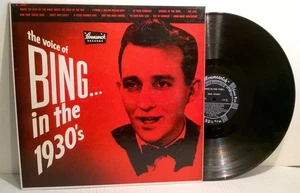 BING CROSBY The Voice Of Bing In The 1930's '57 Brunswick MONO dg BEAUTY LP - Foto 1 di 2